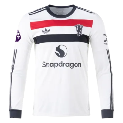 Kobbie Mainoo Manchester United 24/25 Long Sleeve Third Jersey 02