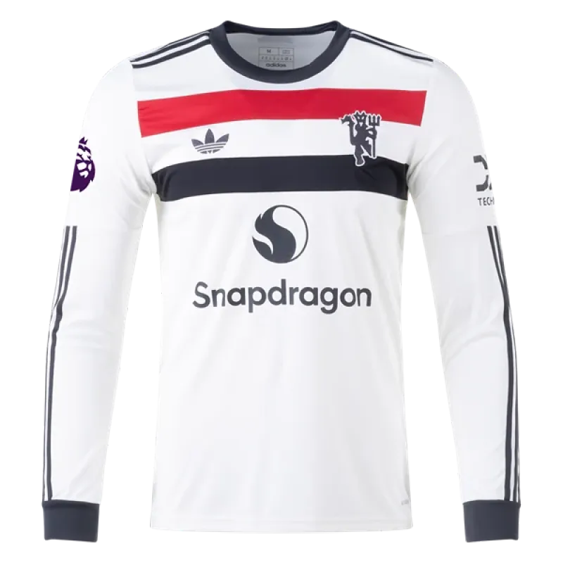 Kobbie Mainoo Manchester United 24/25 Long Sleeve Third Jersey