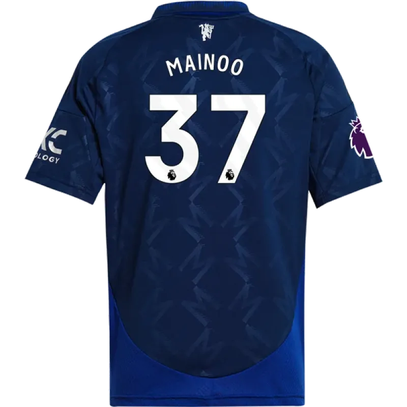 Kobbie Mainoo Manchester United 24/25 Youth Away Jersey