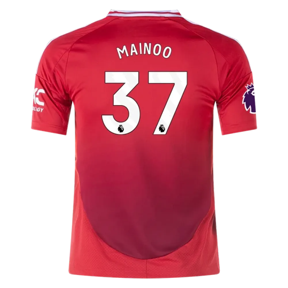 Kobbie Mainoo Manchester United 24/25 Youth Home Jersey
