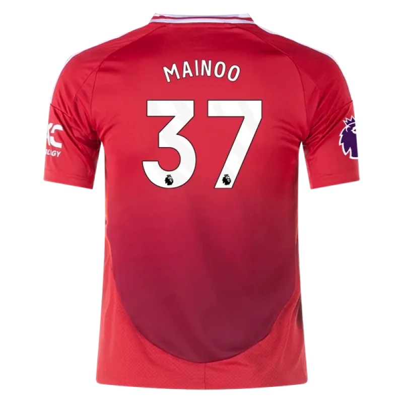 Kobbie Mainoo Manchester United 24/25 Youth Home Jersey