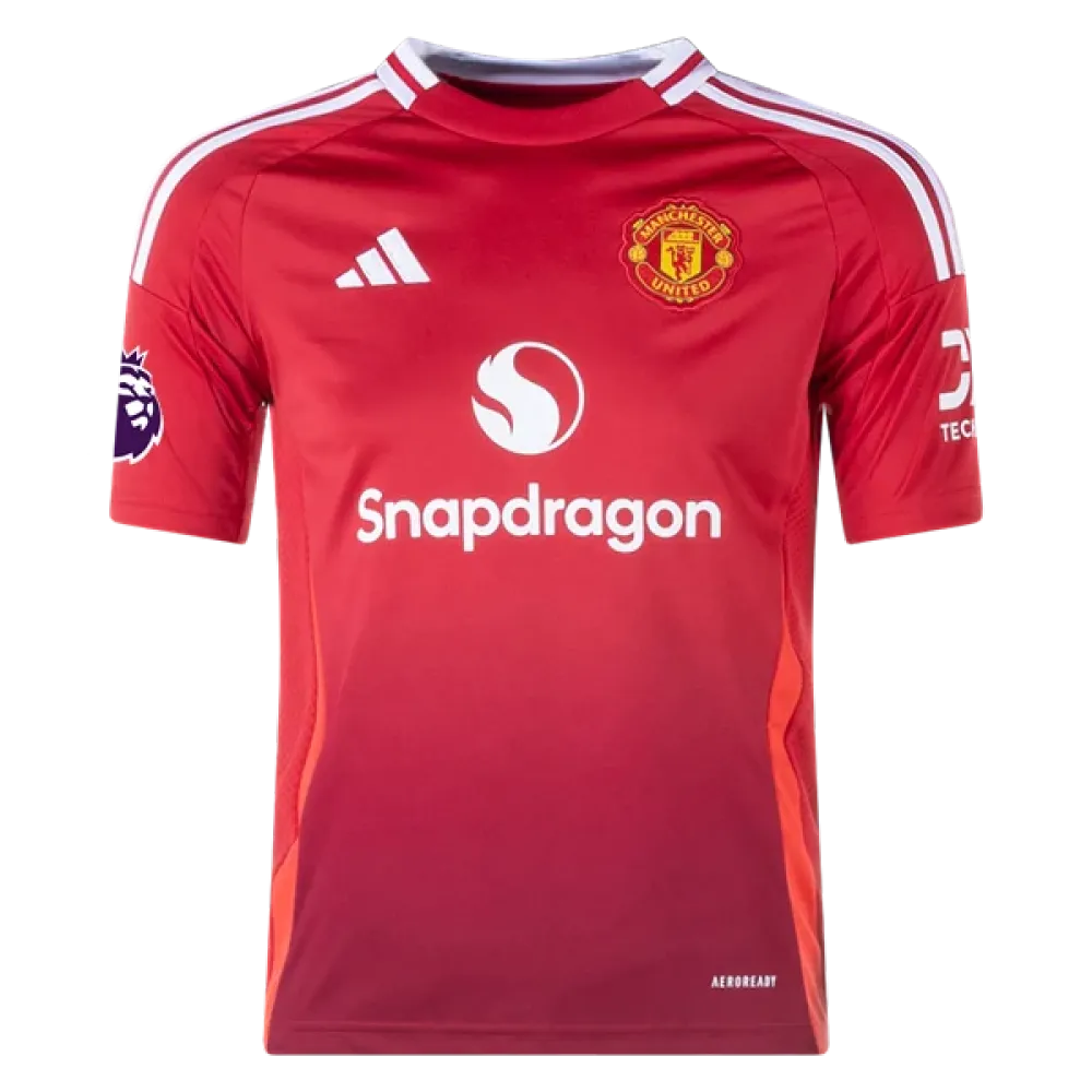 Kobbie Mainoo Manchester United 24/25 Youth Home Jersey