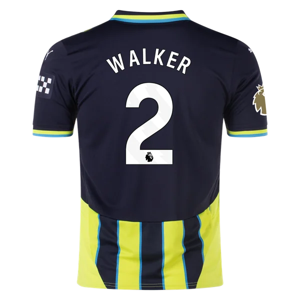 Kyle Walker Manchester City 24/25 Replica Away Jersey