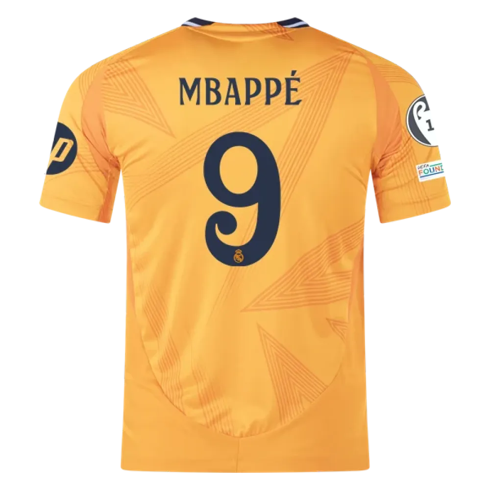 Kylian Mbappé Real Madrid 24/25 Player Away Jersey