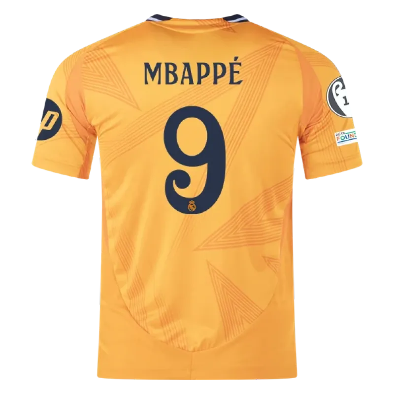 Kylian Mbappé Real Madrid 24/25 Player Away Jersey