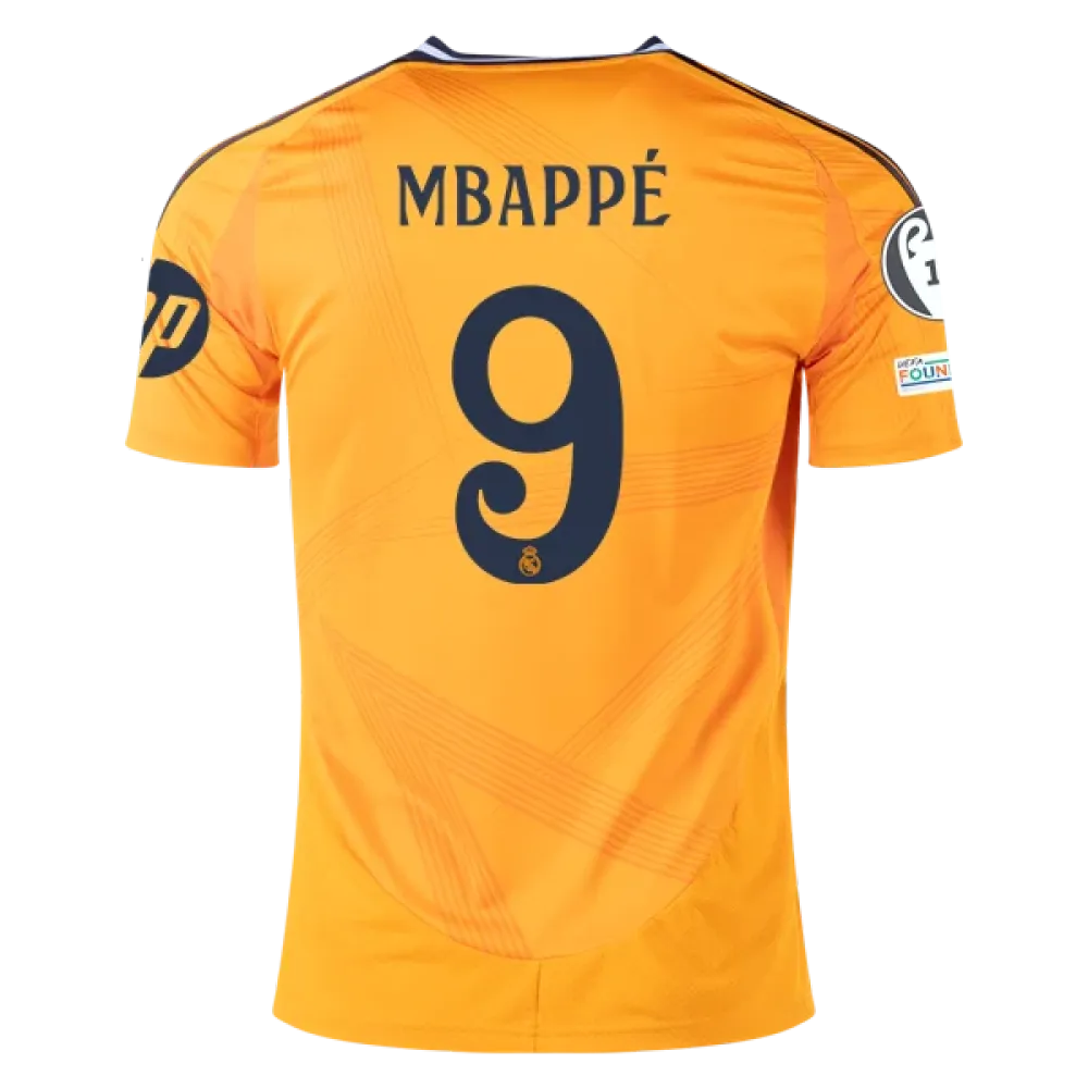 Kylian Mbappé Real Madrid 24/25 Away Jersey