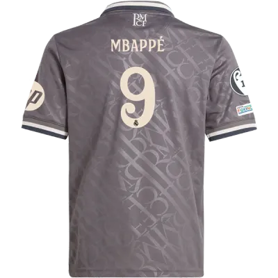 Kylian Mbappé Real Madrid 24/25 Youth Jersey 01