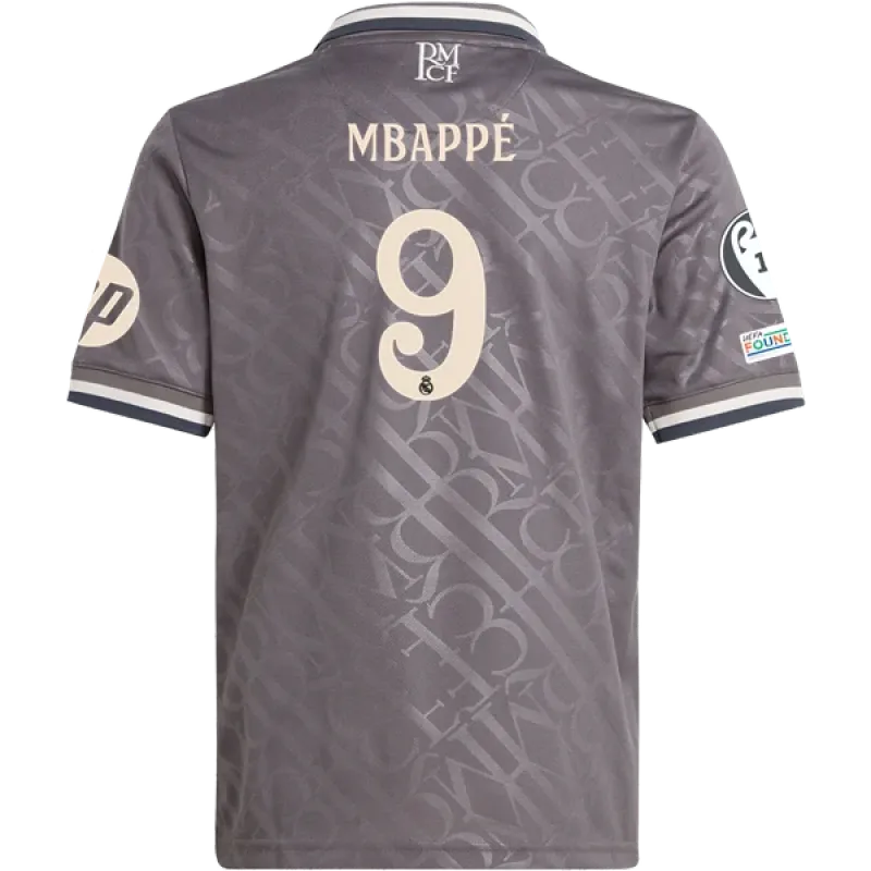 Kylian Mbappé Real Madrid 24/25 Youth Jersey