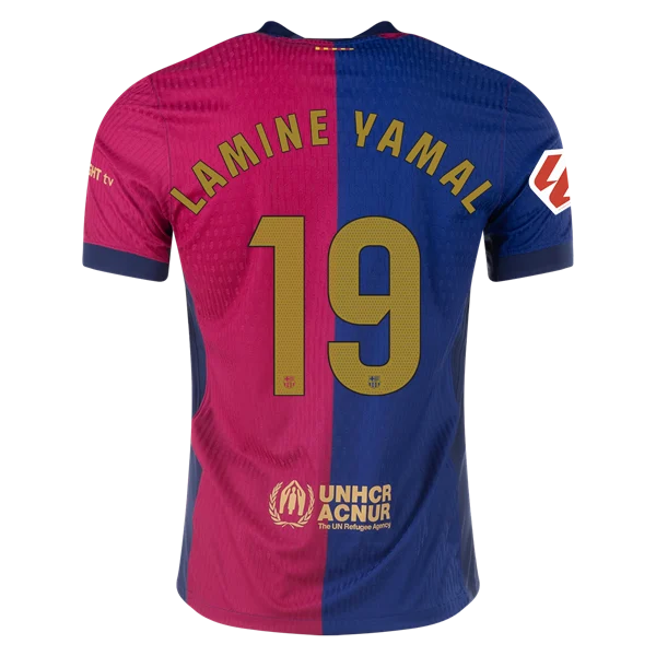 Lamine Yamal Barcelona 24/25 Player Home Jersey