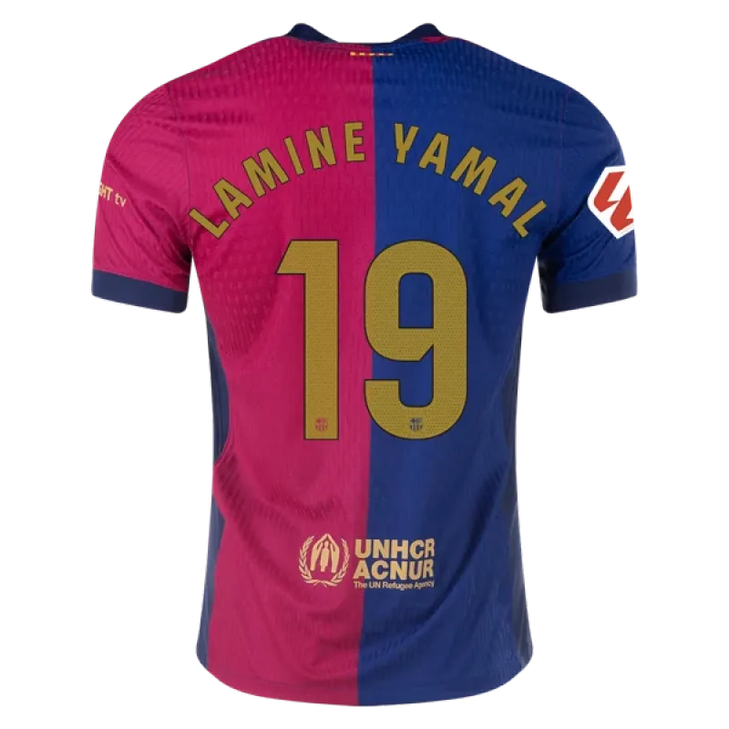 Lamine Yamal Barcelona 24/25 Player Home Jersey