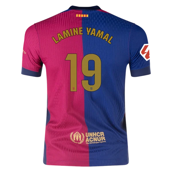 Lamine Yamal Barcelona 24/25 Player Youth Home Jersey