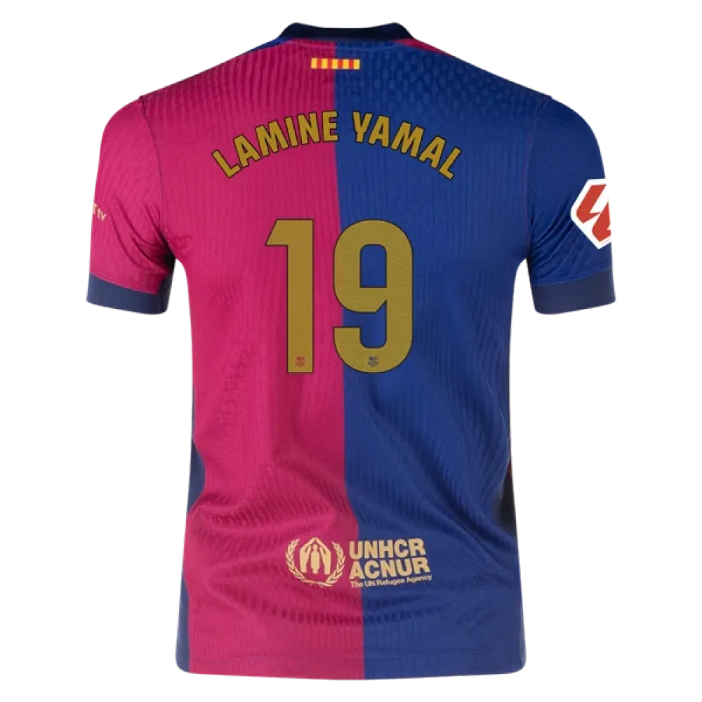 Lamine Yamal Barcelona 24/25 Player Youth Home Jersey