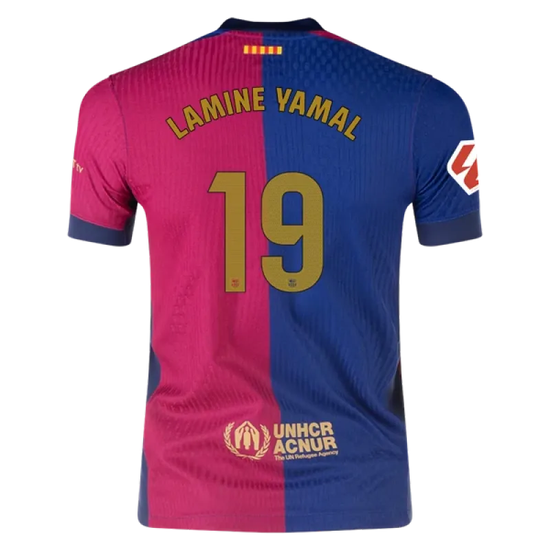 Lamine Yamal Barcelona 24/25 Player Youth Home Jersey