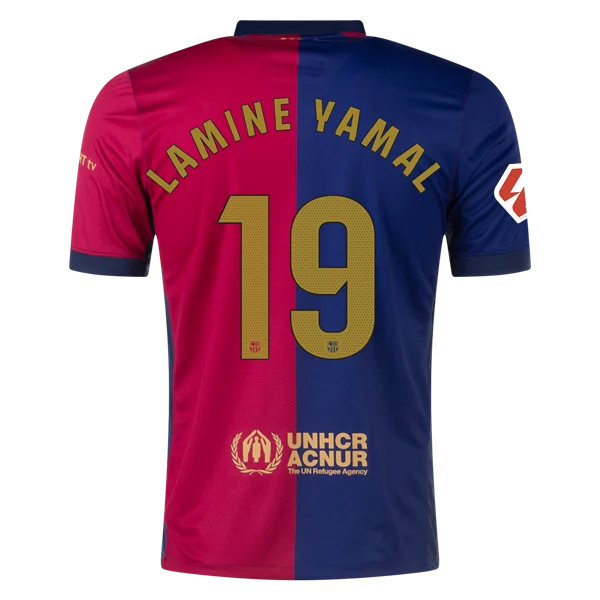 Lamine Yamal Barcelona 24/25 Home Jersey