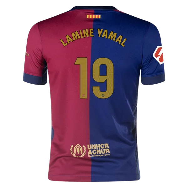 Lamine Yamal Barcelona 24/25 Youth Home Jersey