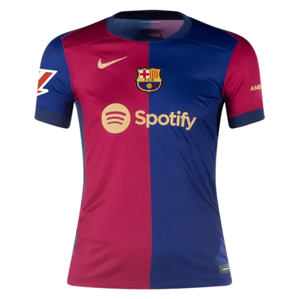 Lamine Yamal Barcelona 24/25 Youth Home Jersey