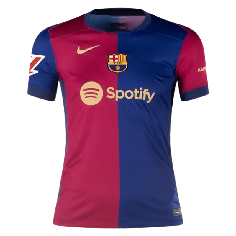 Lamine Yamal Barcelona 24/25 Youth Home Jersey