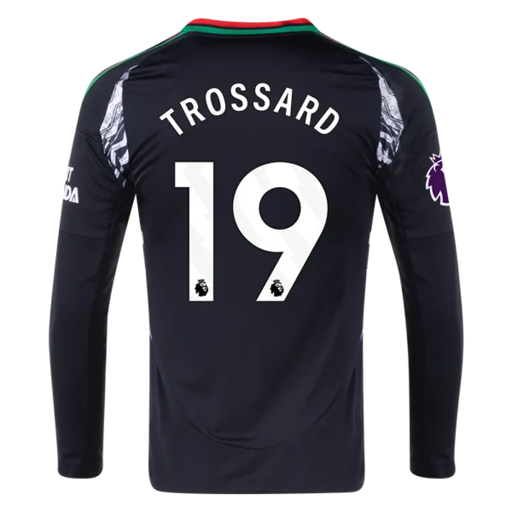 Leandro Trossard Arsenal 24/25 Long Sleeve Away Jersey