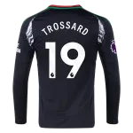 Leandro Trossard Arsenal 24/25 Long Sleeve Away Jersey