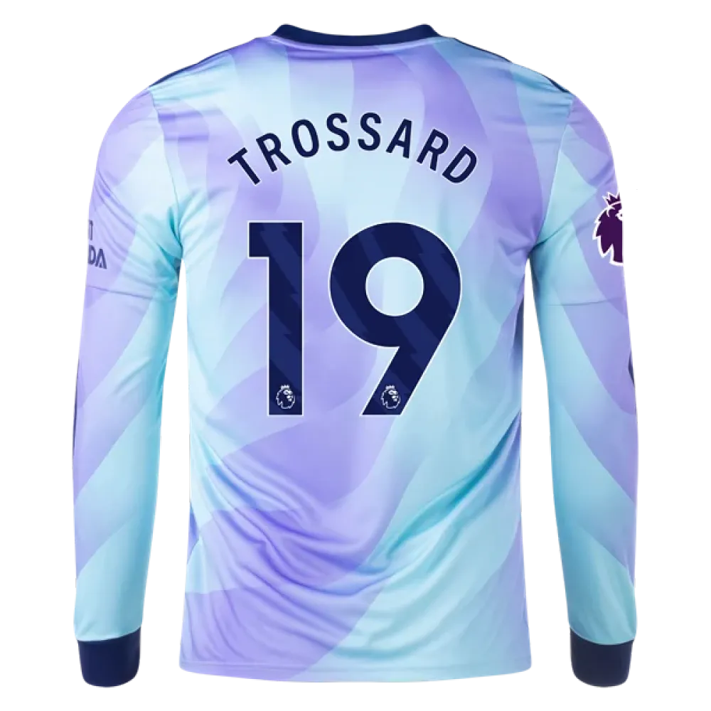 Leandro Trossard Arsenal 24/25 Long Sleeve Third Jersey