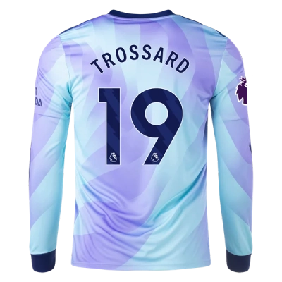 Leandro Trossard Arsenal 24/25 Long Sleeve Third Jersey 01