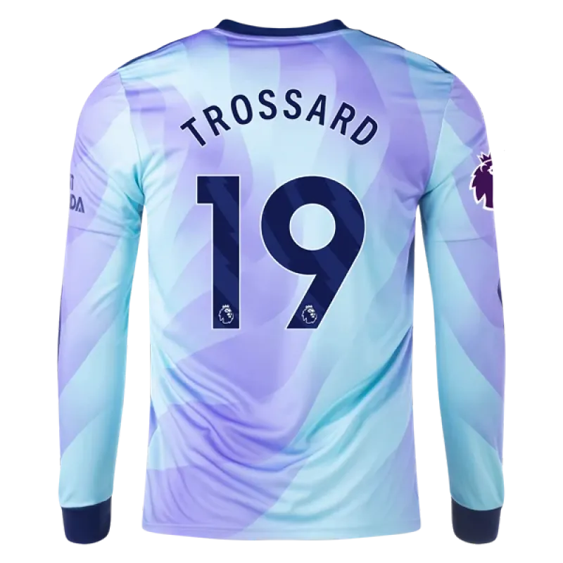 Leandro Trossard Arsenal 24/25 Long Sleeve Third Jersey