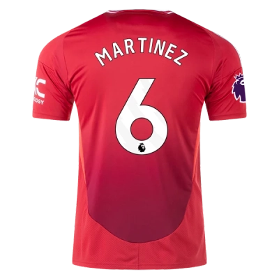 Lisandro Martínez Manchester United 24/25 Home Jersey 01