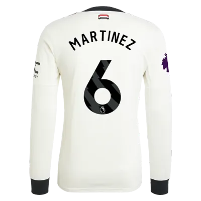 Lisandro Martínez Manchester United 24/25 Long Sleeve Player Third Jersey 01