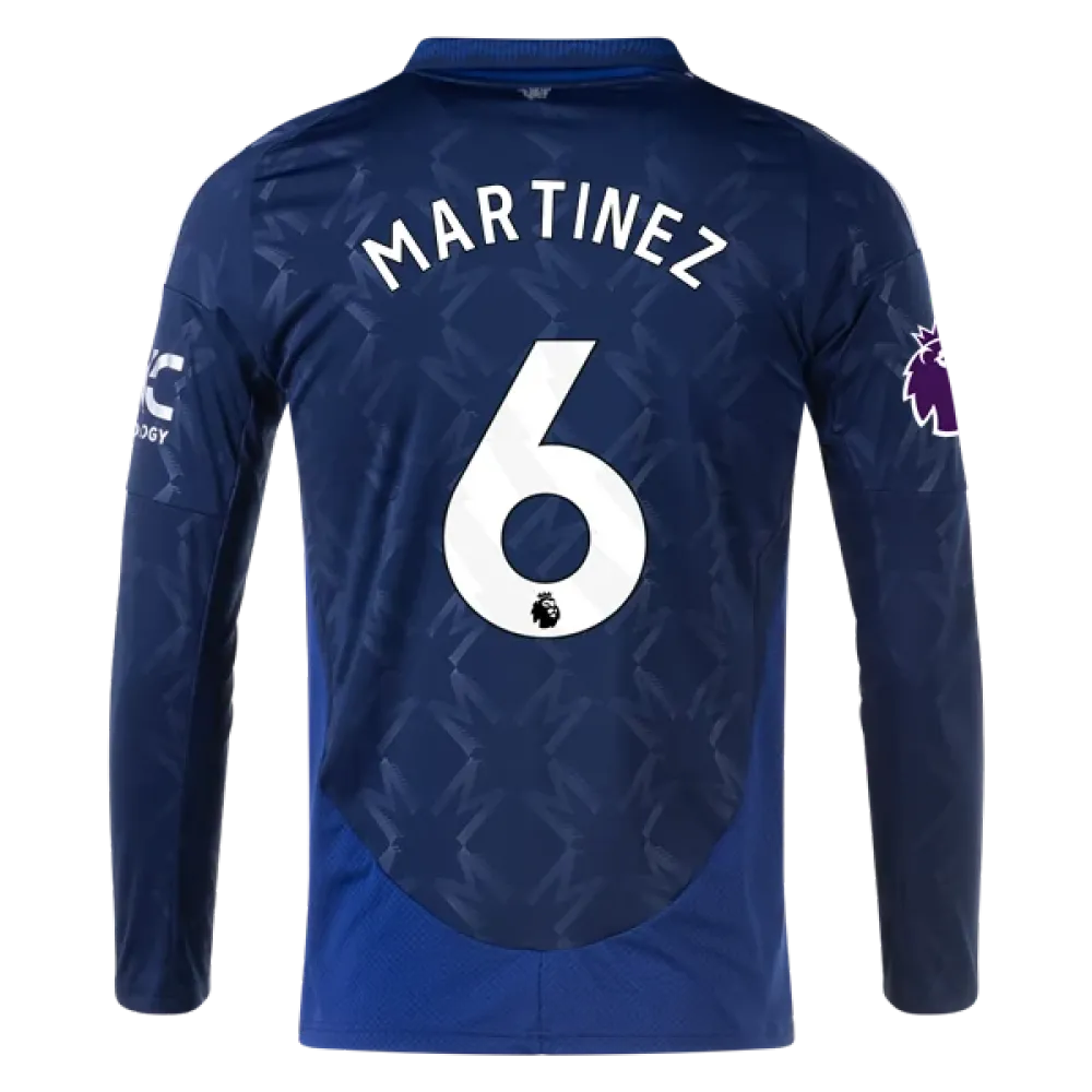 Lisandro Martínez Manchester United 24/25 Long Sleeve Away Jersey