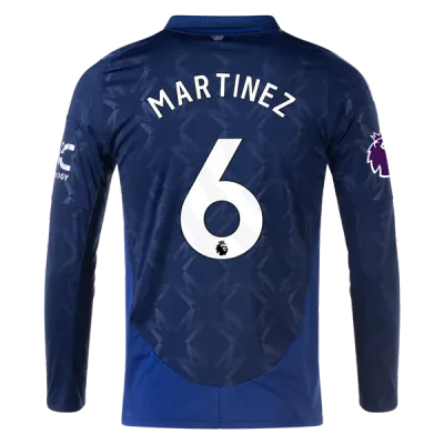 Lisandro Martínez Manchester United 24/25 Long Sleeve Away Jersey 01