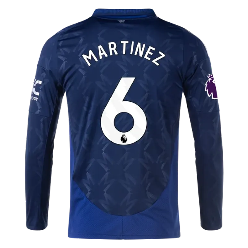 Lisandro Martínez Manchester United 24/25 Long Sleeve Away Jersey