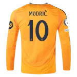 Luka Modric Real Madrid 24/25 Long Sleeve Away Jersey