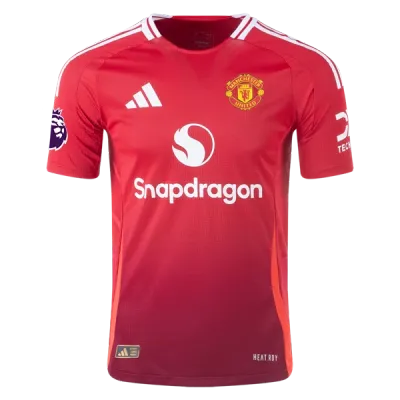 Luke Shaw Manchester United 24/25 Player Home Jersey 02