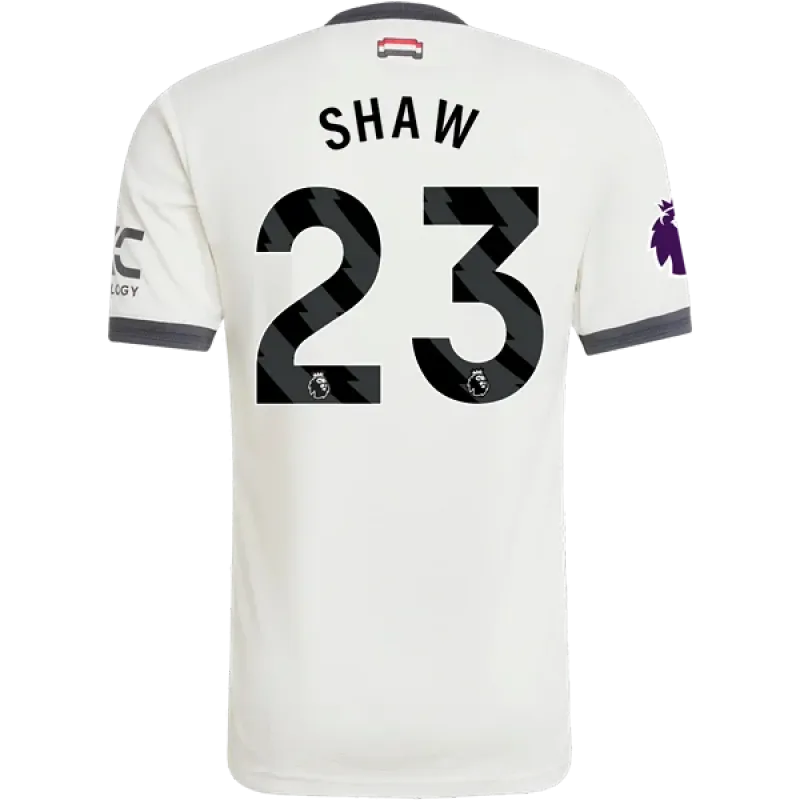 Luke Shaw Manchester United 24/25 Player Third Jersey