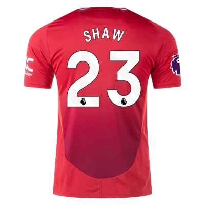Luke Shaw Manchester United 24/25 Home Jersey 01