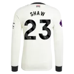 Luke Shaw Manchester United 24/25 Long Sleeve Player Third Jersey