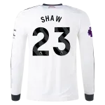 Luke Shaw Manchester United 24/25 Long Sleeve Third Jersey
