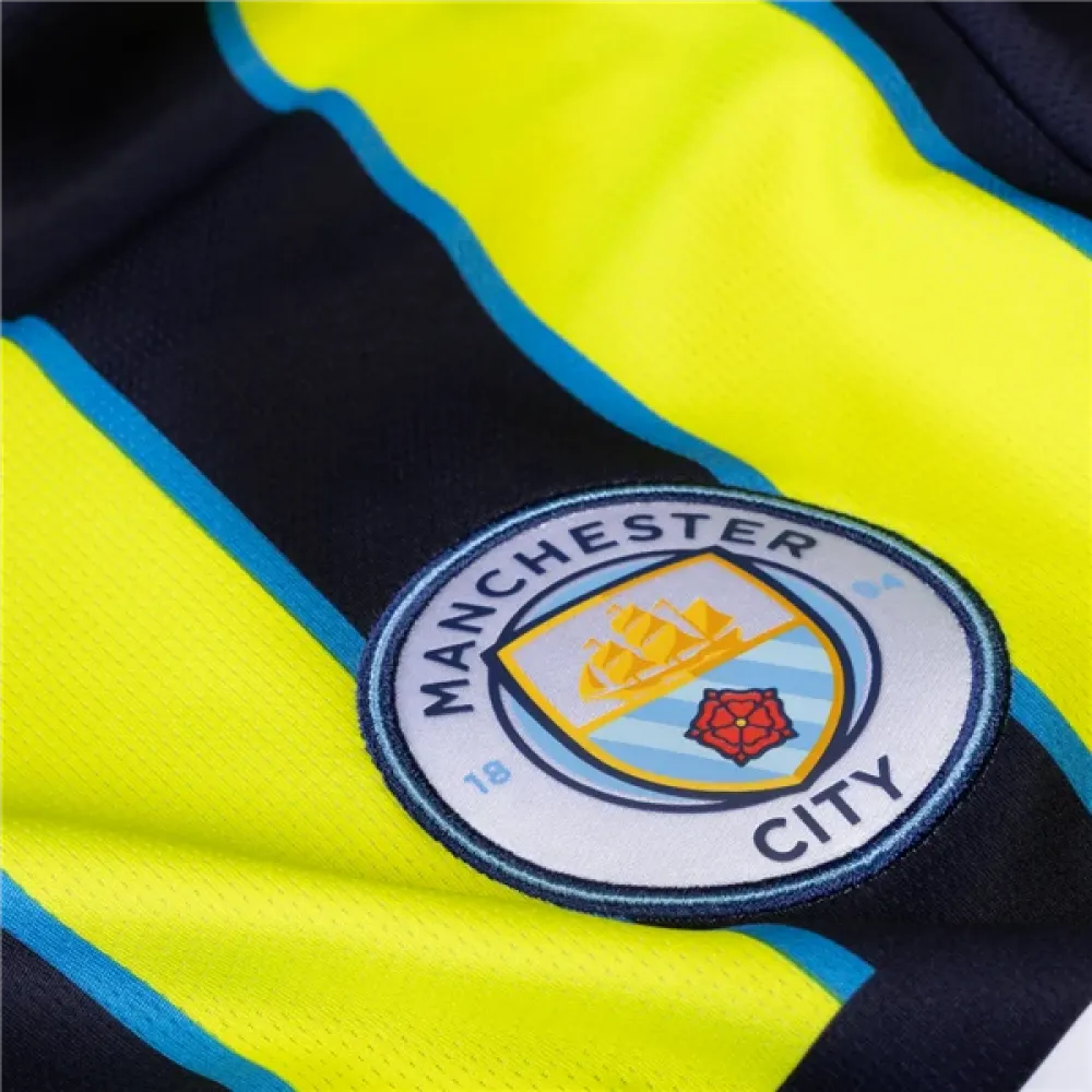 Manchester City 24/25 Replica Long Sleeve Away Jersey