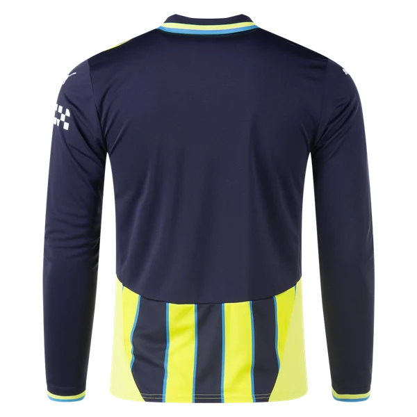 Manchester City 24/25 Replica Long Sleeve Away Jersey