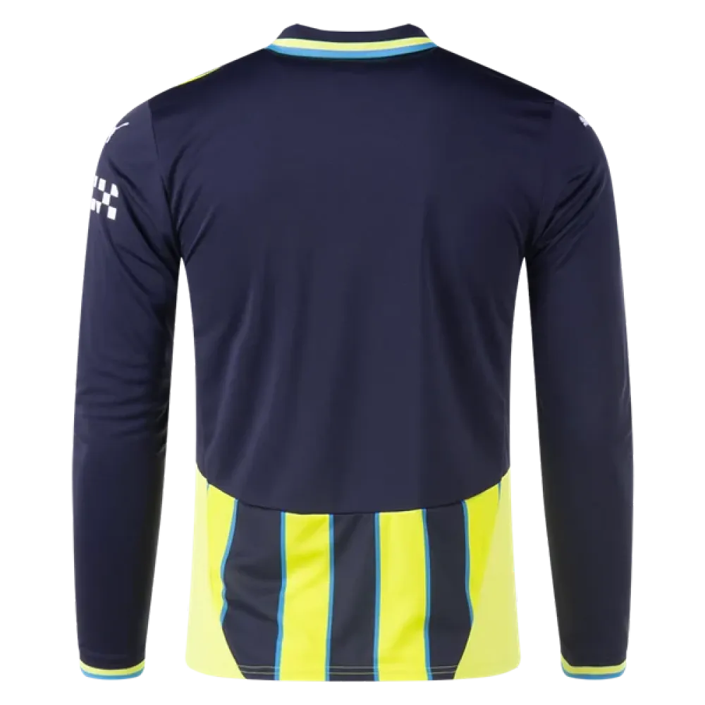 Manchester City 24/25 Replica Long Sleeve Away Jersey