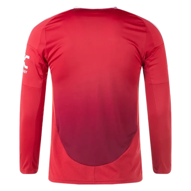 Manchester United 24/25 Long Sleeve Home Jersey