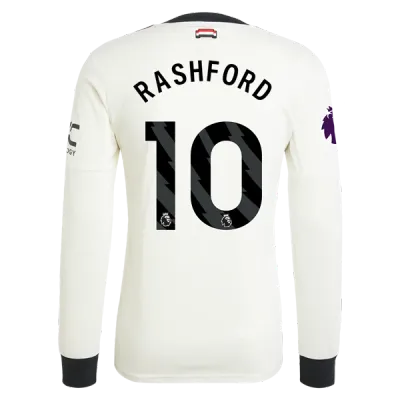 Marcus Rashford Manchester United 24/25 Long Sleeve Player Third Jersey 01