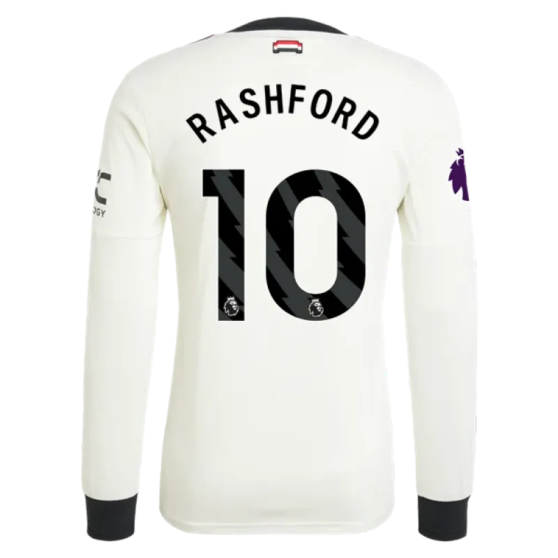 Marcus Rashford Manchester United 24/25 Long Sleeve Player Third Jersey
