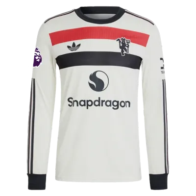 Marcus Rashford Manchester United 24/25 Long Sleeve Player Third Jersey 02