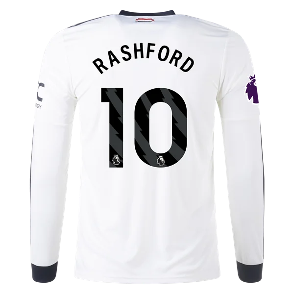 Marcus Rashford Manchester United 24/25 Long Sleeve Third Jersey