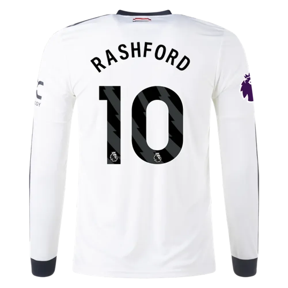 Marcus Rashford Manchester United 24/25 Long Sleeve Third Jersey