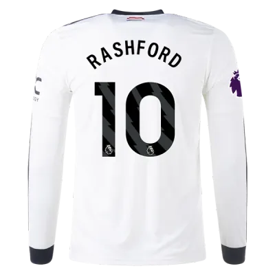 Marcus Rashford Manchester United 24/25 Long Sleeve Third Jersey 01