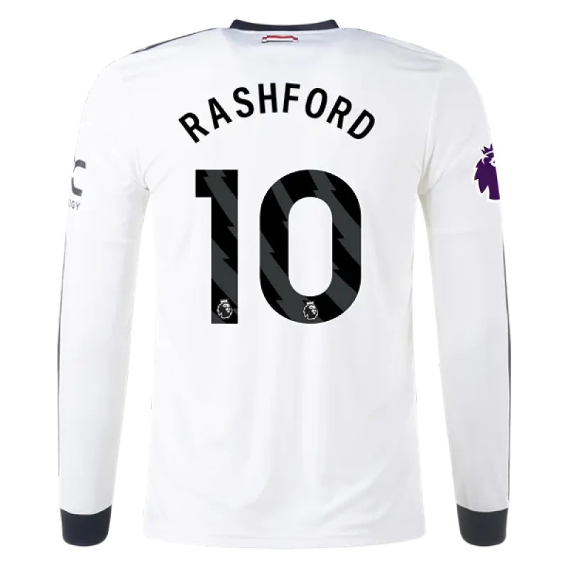 Marcus Rashford Manchester United 24/25 Long Sleeve Third Jersey