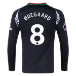 Martin Ødegaard Arsenal 24/25 Long Sleeve Away Jersey