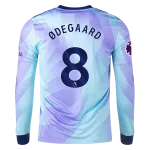 Martin Ødegaard Arsenal 24/25 Long Sleeve Third Jersey